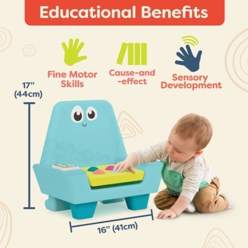 B. Toys Toddlers Interactive‎ Musical Chair with Light-Up Tablet & Activities